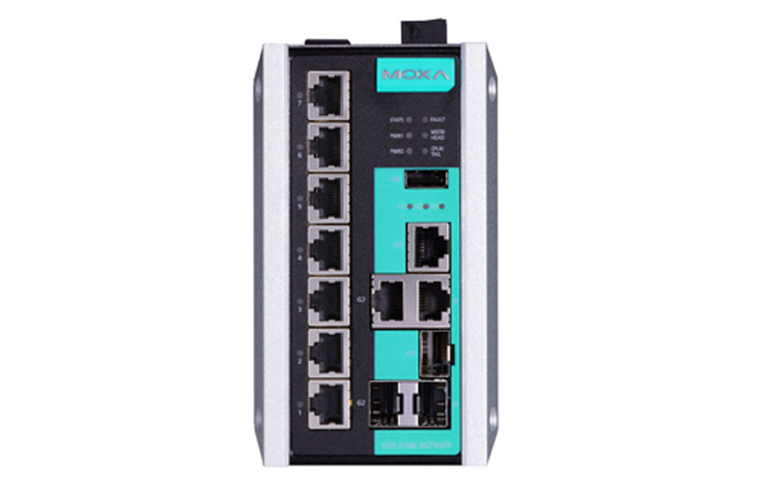 Коммутатор Moxa EDS-510E-3GTXSFP-T