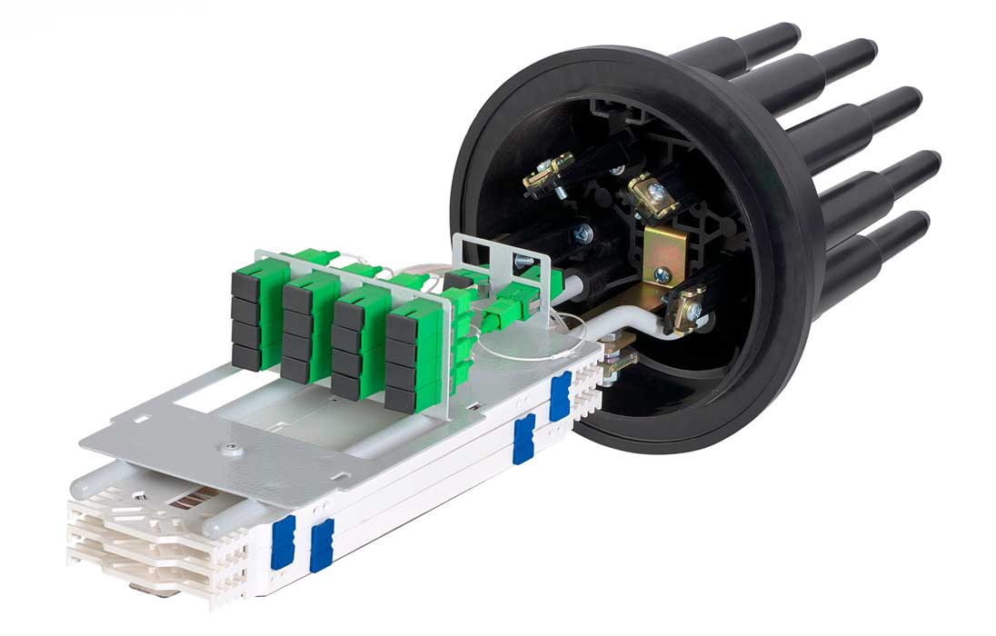 Муфта-кросс МКО-Д3/С09-2/8SC-2PLC8-SC/APC-20SC-18SC/APC-18SC/APC ССД