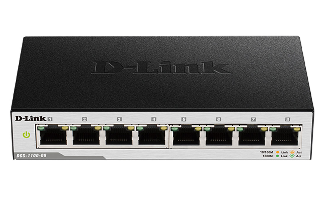Коммутатор D-Link DGS-1100-08/B1A