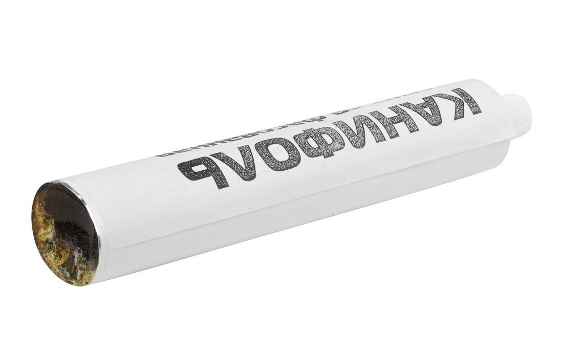 Канифоль сосновая фасованная  в тубах,100гр ССД