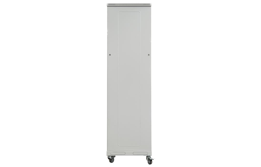 Шкаф телекоммуникационный напольный 19",18U(600x800), ШТ-НП-18U-600-800-М, передняя дверь металл ССД