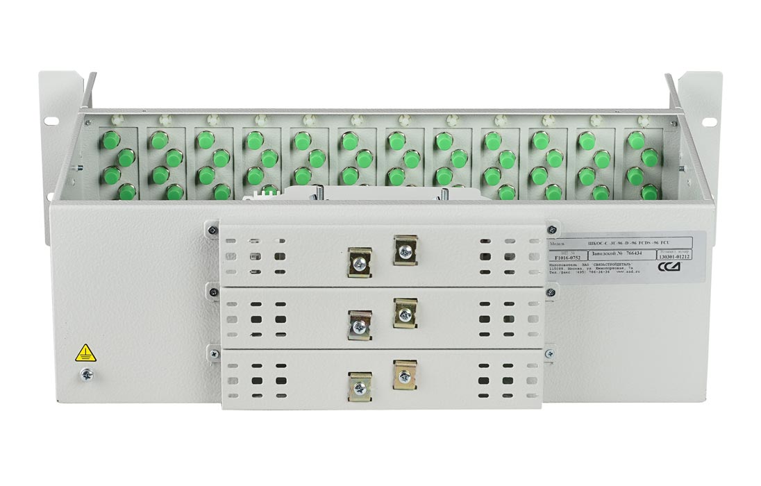 Кросс ШКОС-С -3U/4 -96 -FC/ST ~96 -FC/D/APC ~96 -FC/APC   