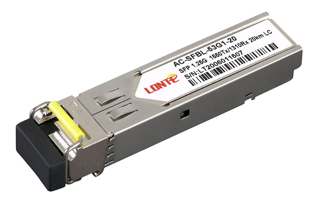 SFP WDM 1.25G Tx1550/Rx1310 20km LC DDM