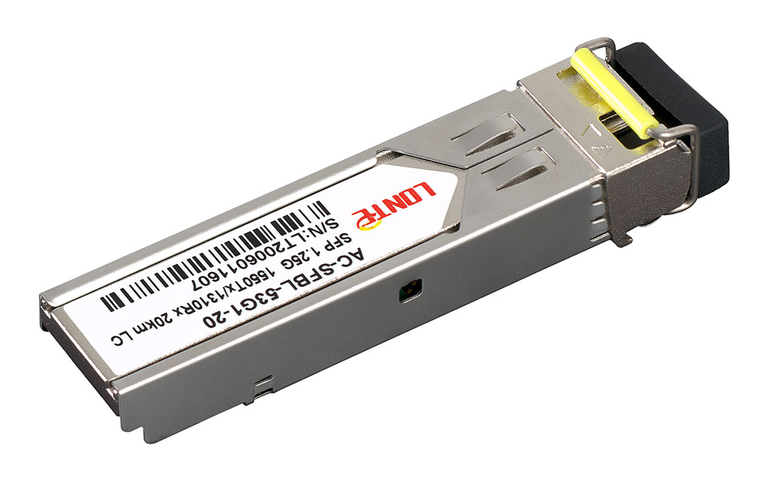 SFP WDM 1.25G Tx1550/Rx1310 20km LC DDM