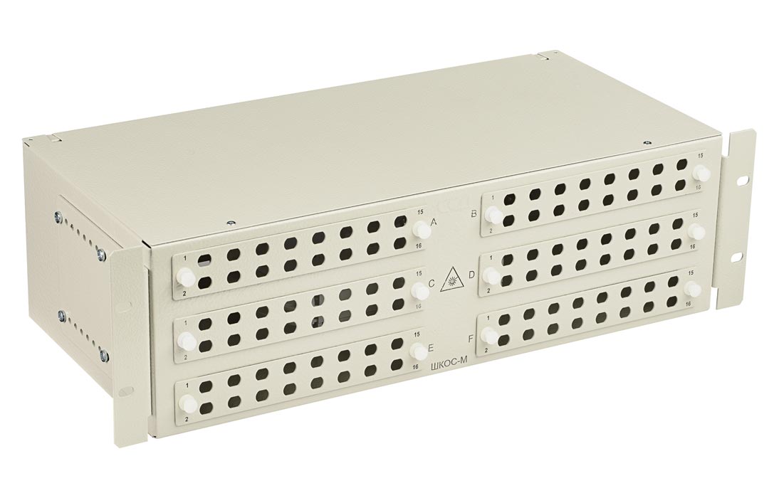 Кросс ШКОС-М -3U/4 -96 -FC/ST ~  -(корпус) ~