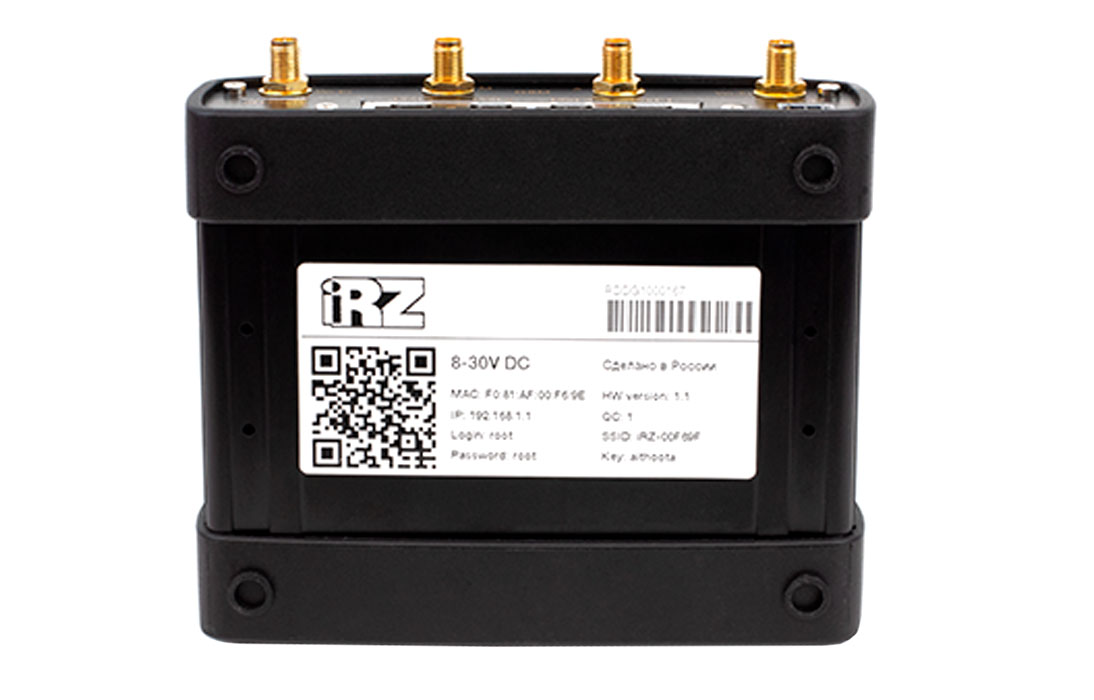 Роутер iRZ RL21w (LTE/UMTS/HSUPA/HSDPA/EDGE+WiFi) 4G