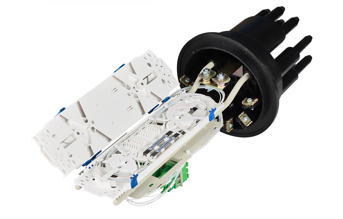Муфта-кросс МКО-Г3/С09-2/8SC-2PLC8-SC/APC-20SC-18SC/APC-18SC/APC ССД