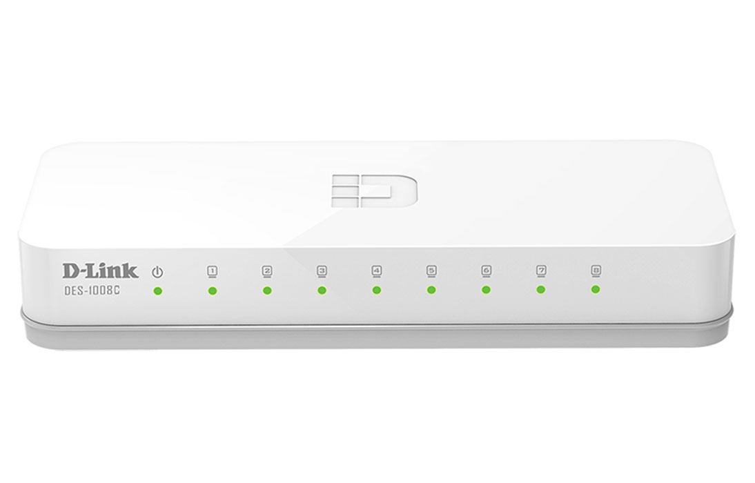 Коммутатор D-Link DES-1008C/A1B
