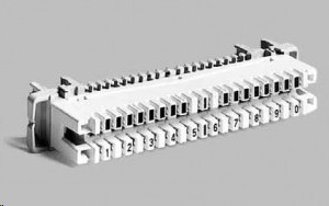 Плинт с нормально замкнутыми контактами HIGHBAND® на 10 пар 6468 5 061-00 