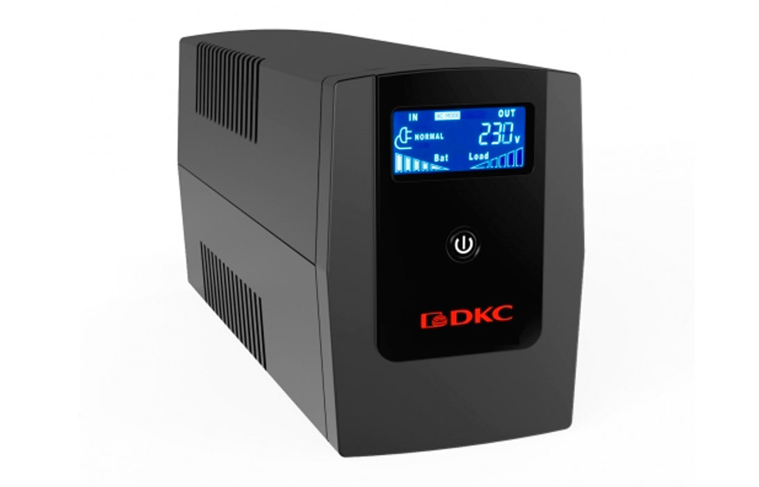 INFOLCD800I Линейно-интерактивный ИБП, Info, 800VA/480W, 3xIEC C13, USB + RJ45, 1x8Aч
