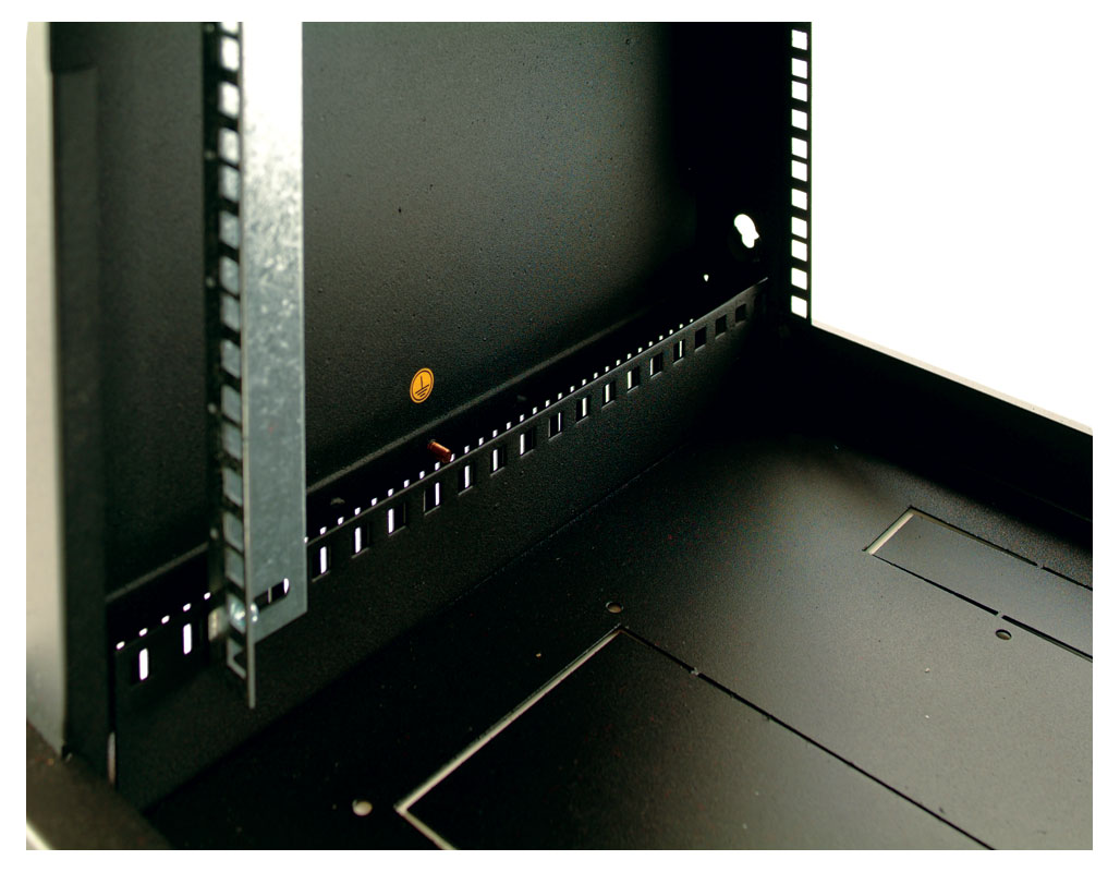 Шкаф телекоммуникационный настенный 12U разборный (600x520) дверь металл