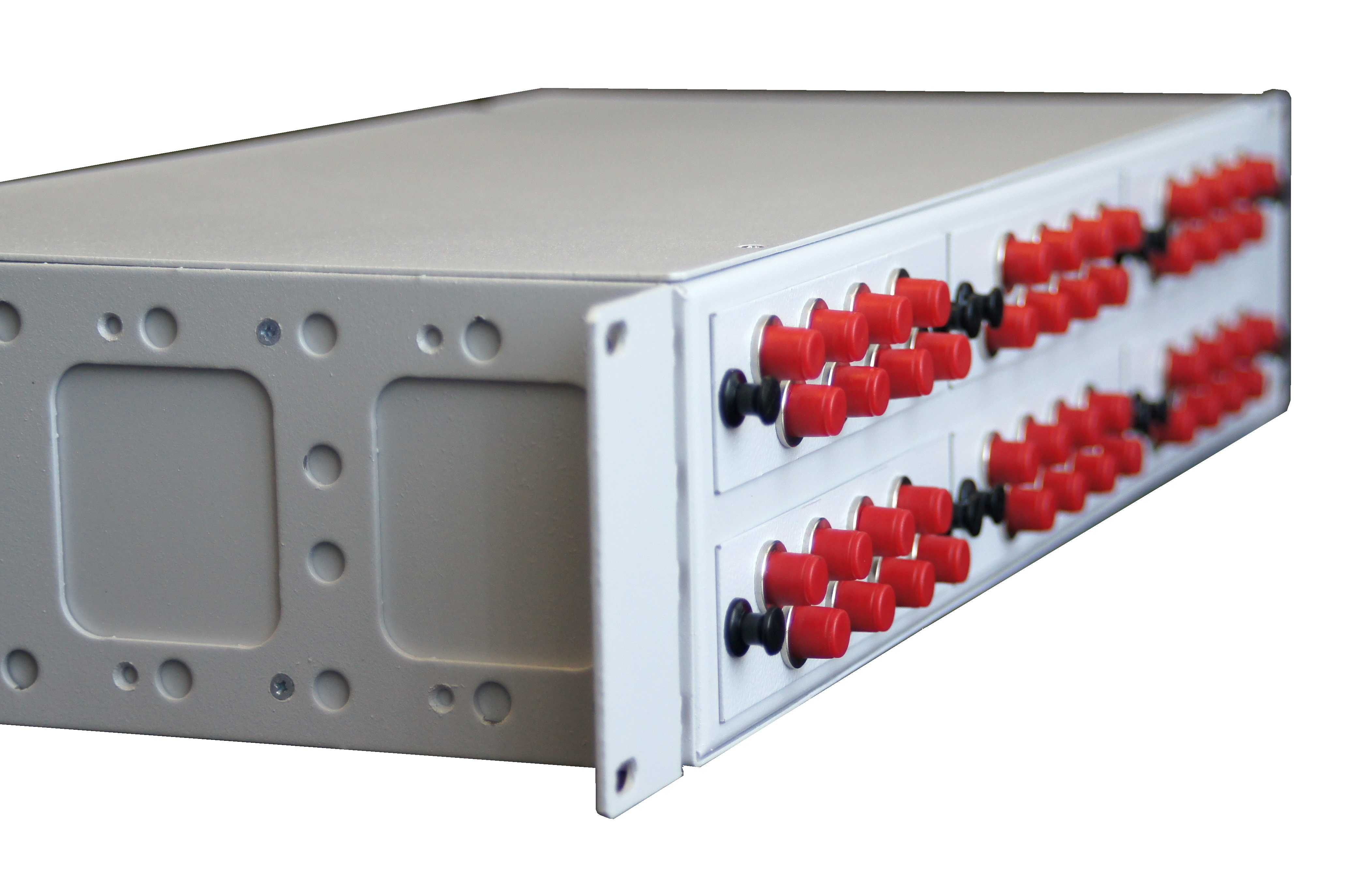 Стоечный оптический кросс КОР-С-48 fc/upc 2U
