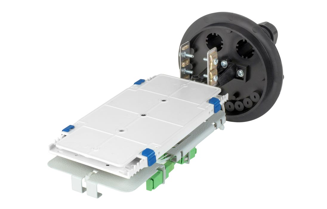 Муфта-кросс МКО-С6/С09-2/4SC-1PLC4-SC/APC-10SC-10SC/APC-2SC/APC-2ФТ16 ССД