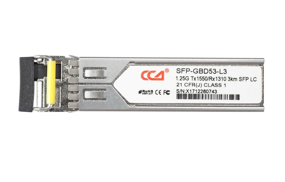 SFP WDM 1.25G Tx1550/Rx1310 3km LC