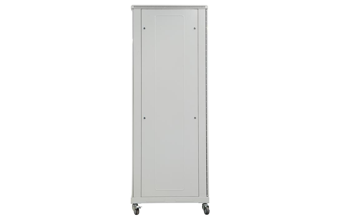 Шкаф телекоммуникационный напольный 19",18U(600x800), ШТ-НП-18U-600-800-М, передняя дверь металл ССД