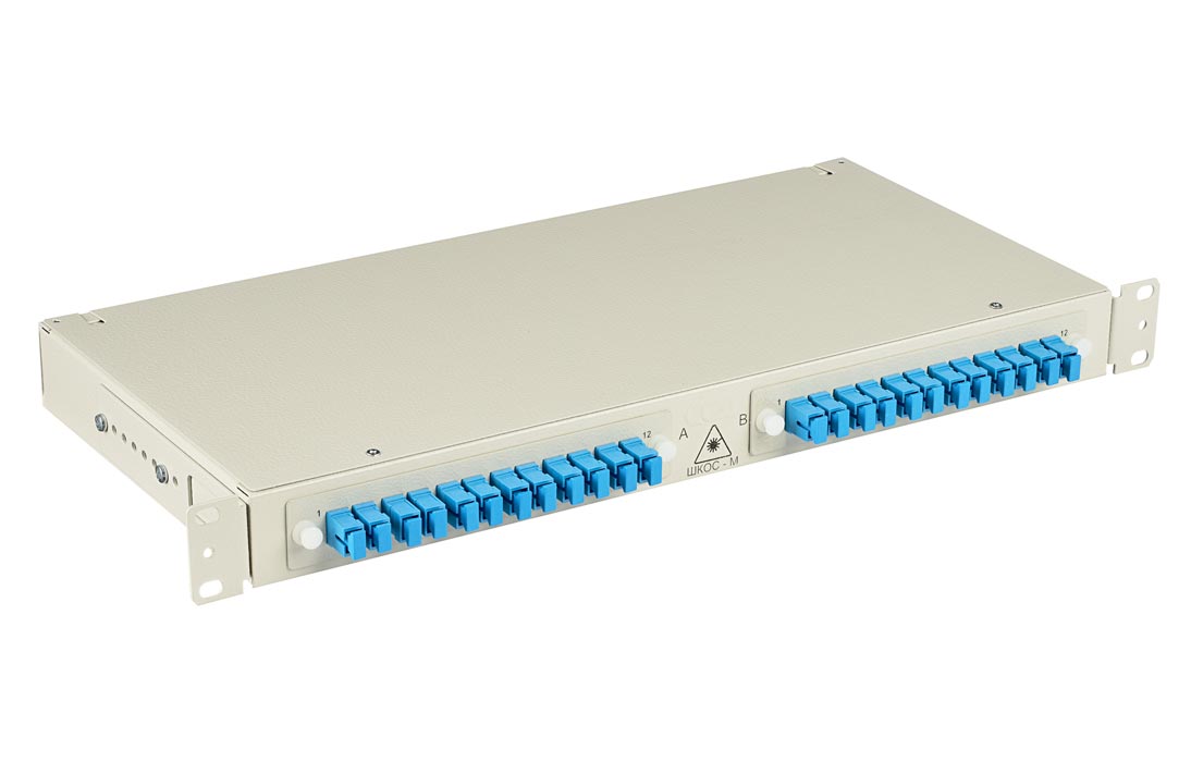 Кросс ШКОС-М -1U/2 -24 -SC    ~24 -SC/SM    ~24 -SC/UPC   