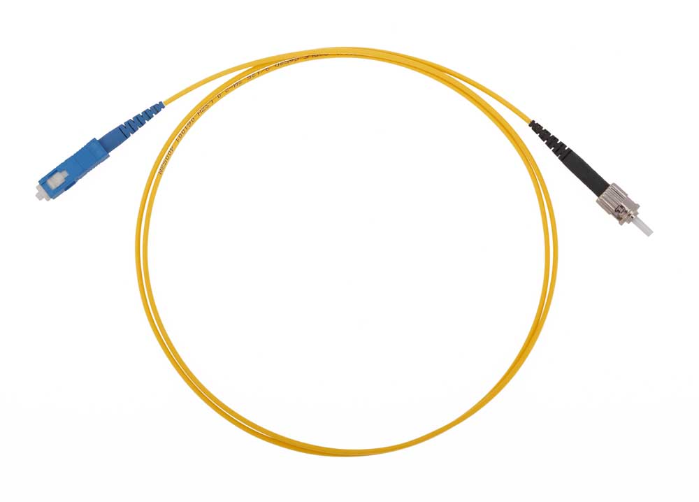 Шнур ШОС-SM/2.0 мм-SC/UPC-ST/UPC-1.0 м