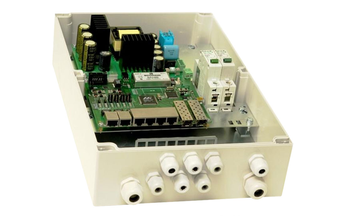 Уличный коммутатор TFortis PSW-2G6F+ управляемый 1Гбит/с