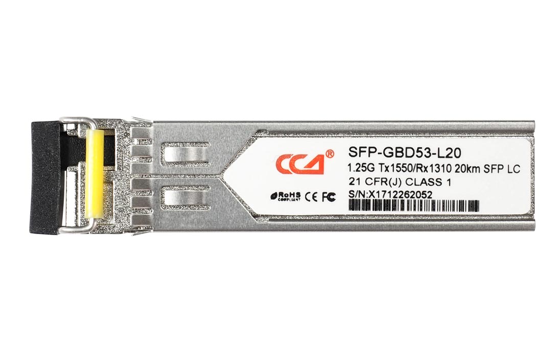 Модуль SFP WDM 1.25G Tx1550/Rx1310 20km LC