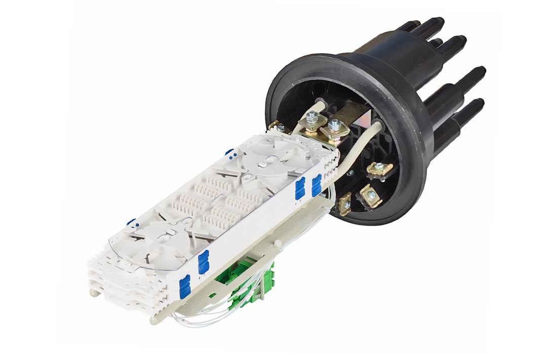 Муфта-кросс МКО-Г3/С09-2/8SC-2PLC8-SC/APC-20SC-18SC/APC-18SC/APC ССД