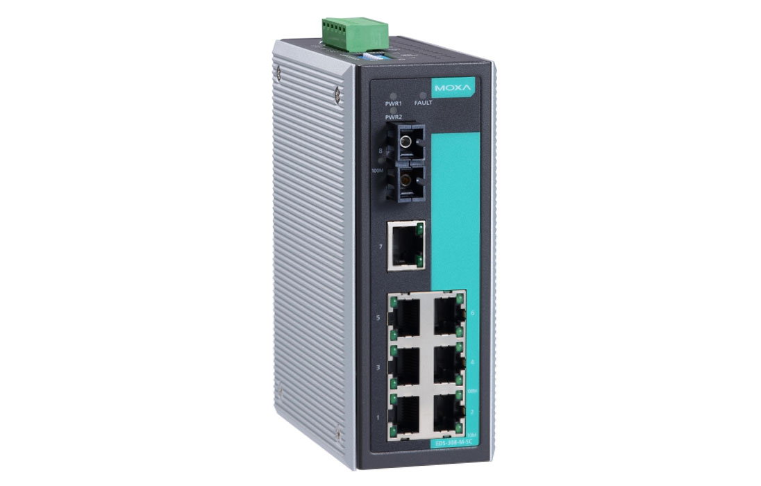 Коммутатор Moxa EDS-308-M-SC