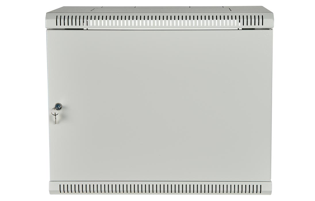 Шкаф телекоммуникационный настенный разборный 19”, 9U, 600x650, ШТ-НСр-9U-600-650-М