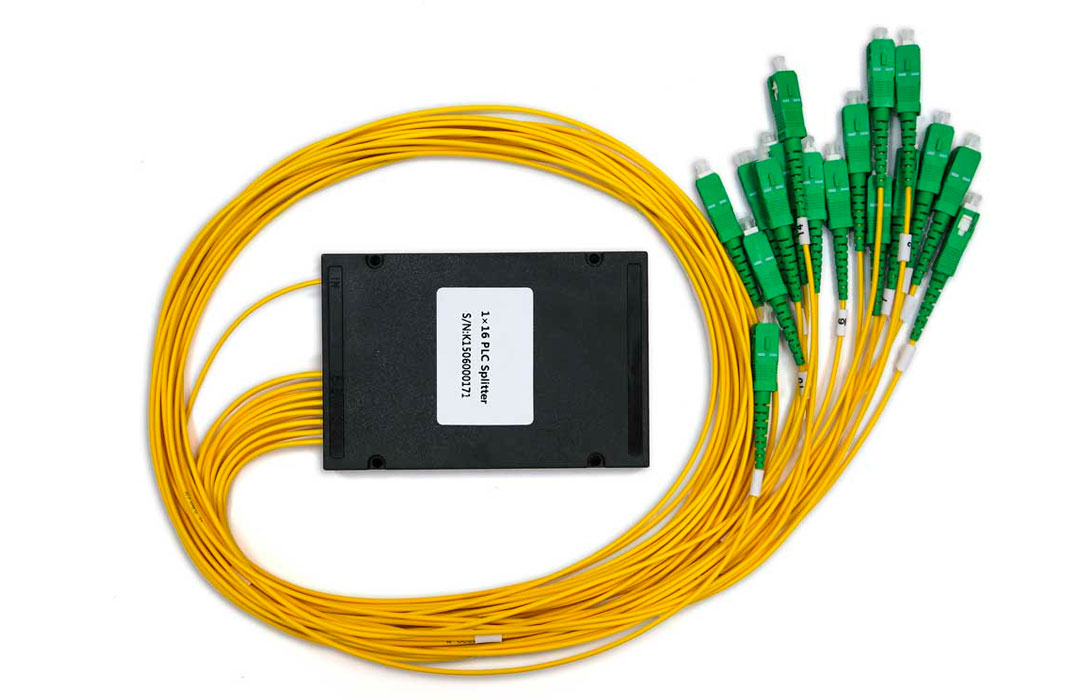 Разветвитель РО-1х16 -PLC -SM/2,0 -1,0 м-SC/APC  (-5+65 C)