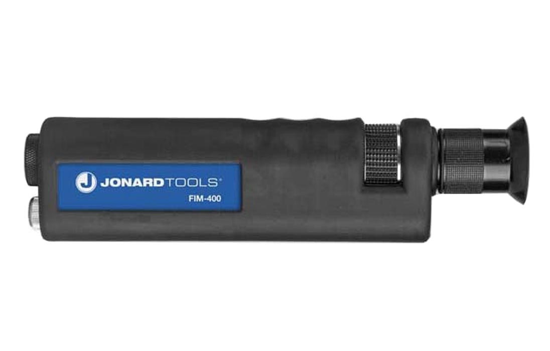 Jonard FIM-400 - Микроскоп для контроля чистоты торцов оптических коннекторов FC, SC, ST, LC (увеличение 400х)