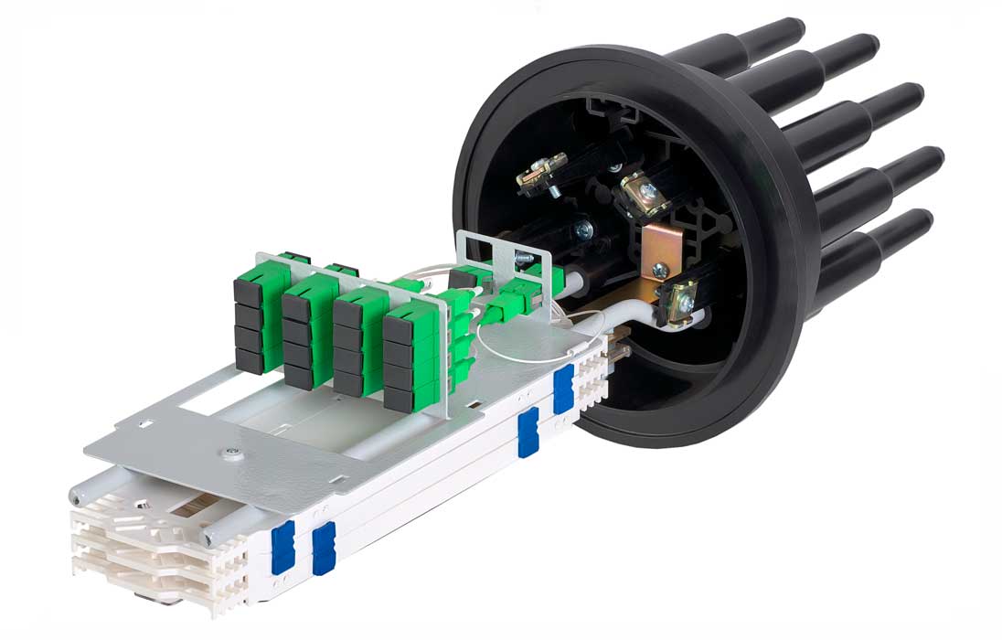 Муфта-кросс МКО-Д3/С09-2/8SC-1PLC8-SC/APC-20SC-18SC/APC-18SC/APC ССД