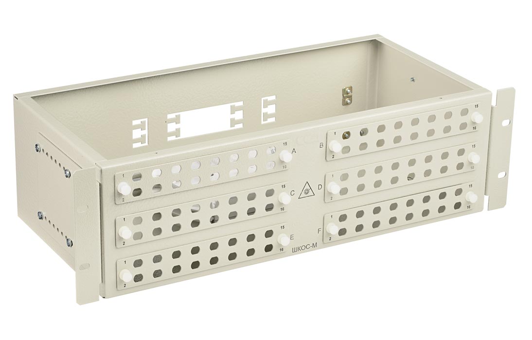 Кросс ШКОС-М -3U/4 -96 -FC/ST (корпус)