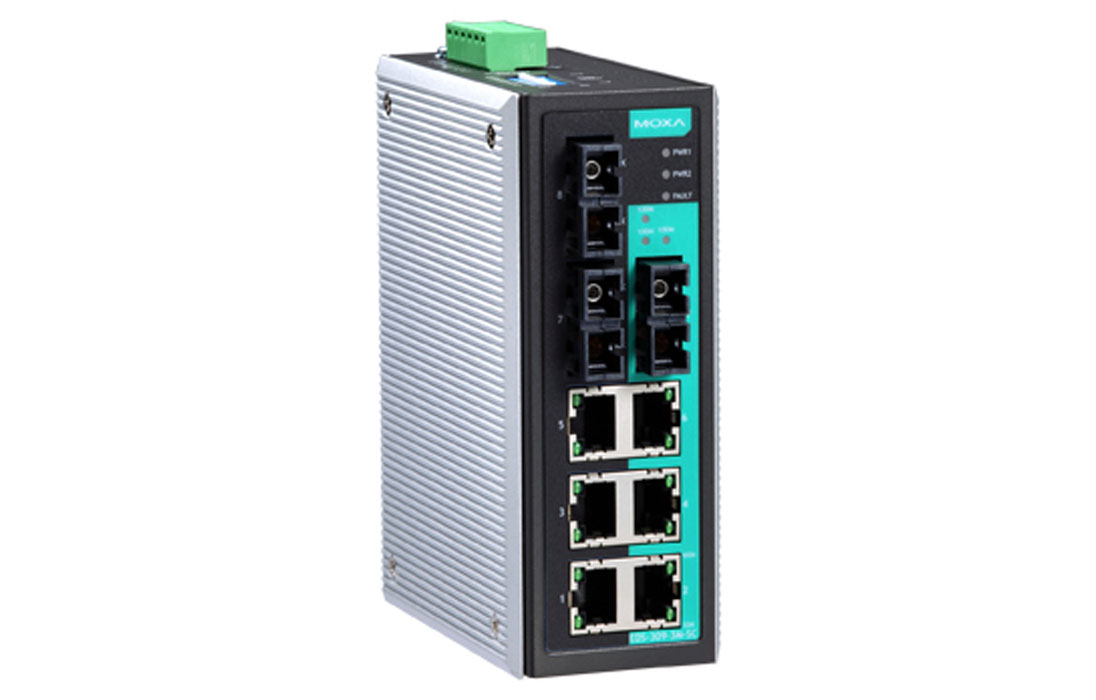 Коммутатор Moxa EDS-309-3M-SC