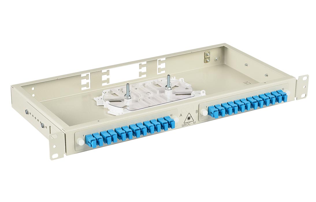 Кросс ШКОС-М -1U/2 -24 -SC    ~24 -SC/SM    ~24 -SC/UPC   