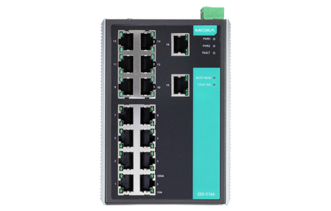 Коммутатор Moxa EDS-516A