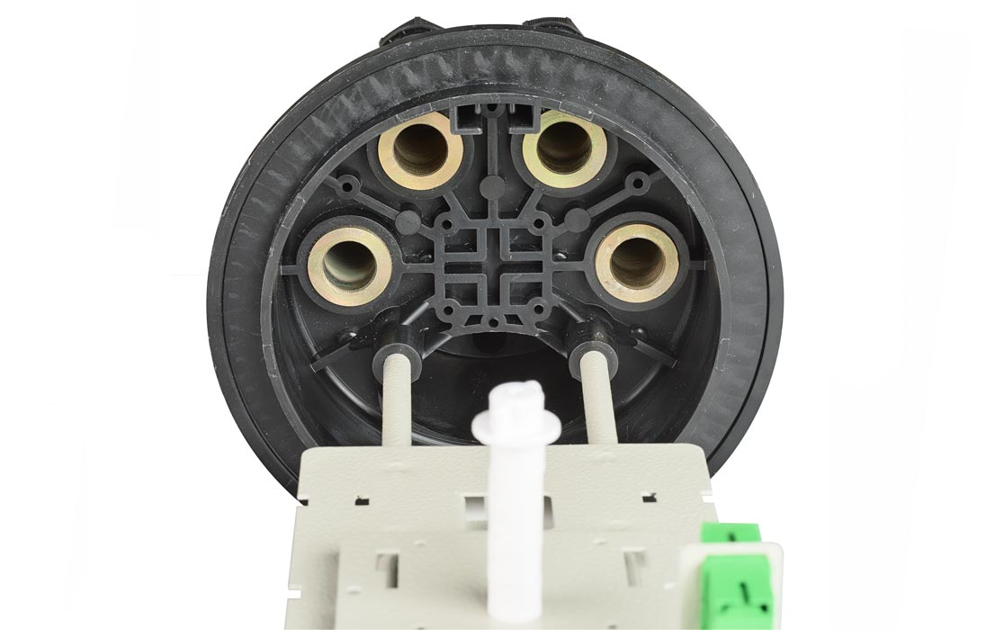 Муфта-кросс МКО-В3/CМ3-4/4SC-4SC-4SC/APC-4SC/APC-4ФТ4х3 (4 фитинга 4х3,0 мм) ССД