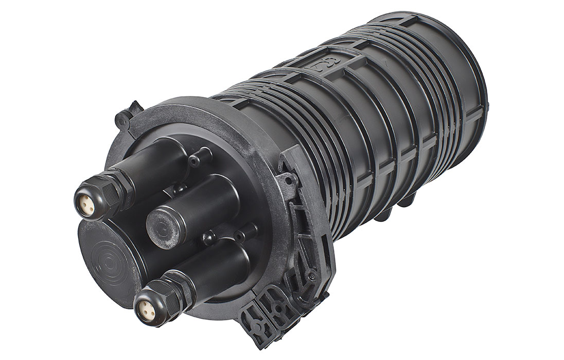 Муфта-кросс МКО-К6/CМ3-2/4SC-2SC-2SC/APC-2SC/APC-2ФТ4х3 (2 фитинга 4х3,0 мм) ССД
